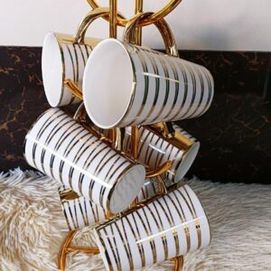 gold tree cups/ mugs