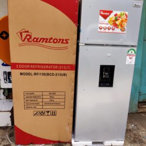 ramtons 213litres fridge with dispenser