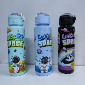 700ml kids space water bottle